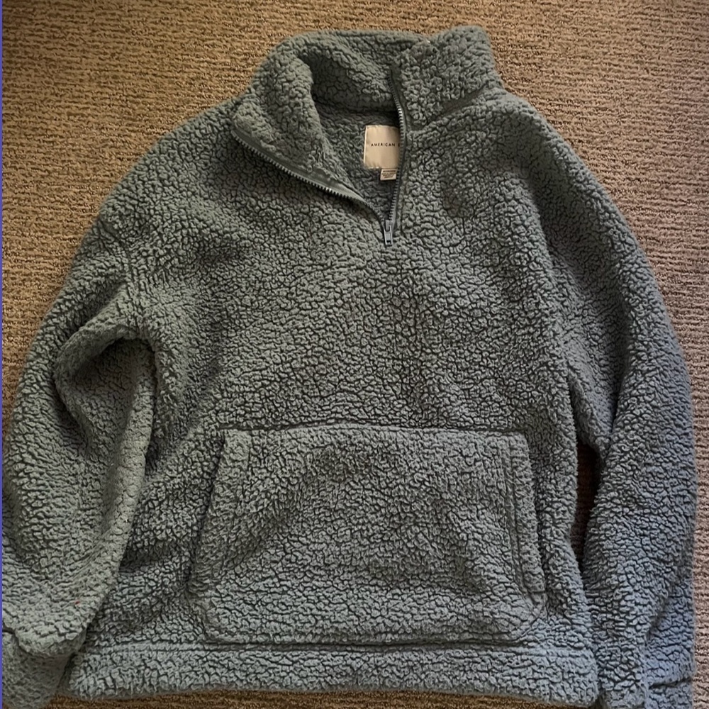 American eagle Teddy zip